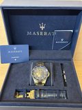 Montre automatique Maserati Diamonds édition limitée acier doré — photo 1