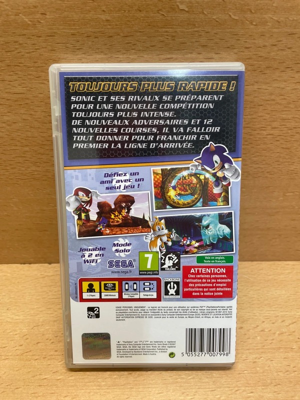 Jeux PSP Sonic Rivals 2 — photo 3