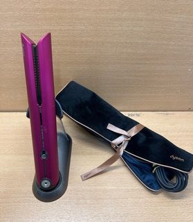 Lisseur Dyson Corrale HS03 fuchsia avec housse et chargeur
