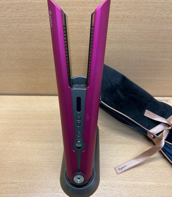Lisseur Dyson Corrale HS03 fuchsia avec housse et chargeur — photo 2