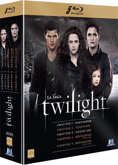 Twilight La Saga L'intégrale Blu-ray 5 films