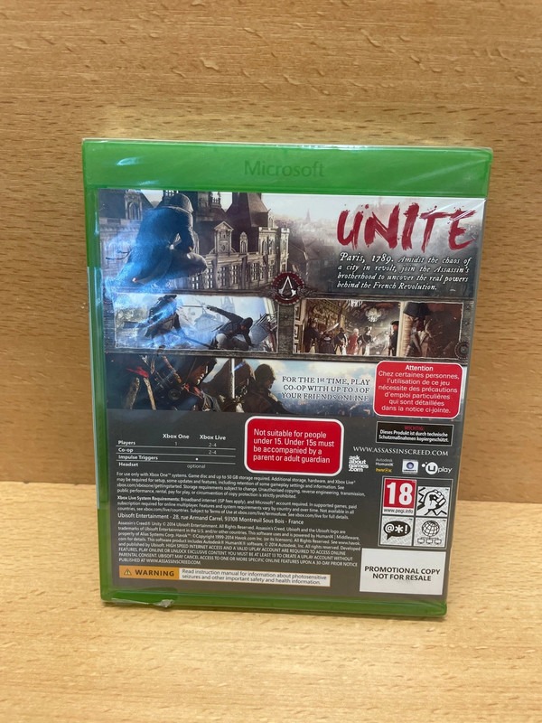 Jeu Xbox One Assassin’s Creed Unity neuf — photo 2