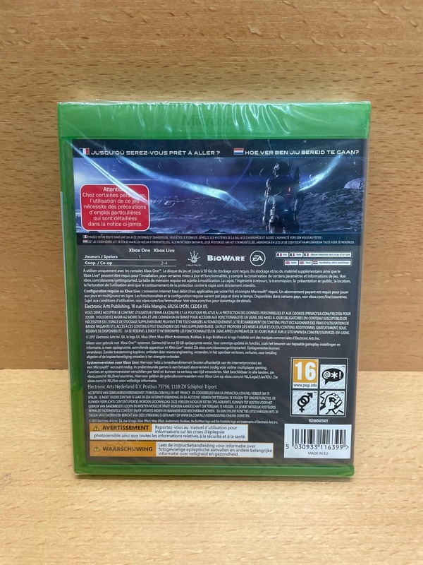 Jeu Xbox One Mass Effect Andromeda Neuf — photo 2