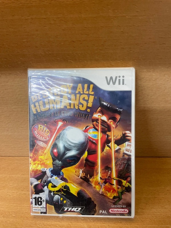 Jeu Wii Destroy all humans Neuf