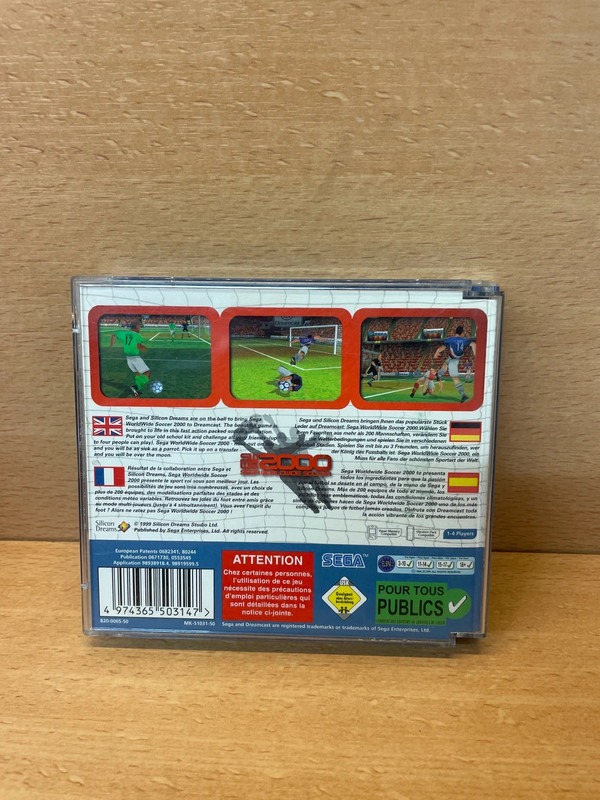 Jeu Dreamcast Worldwide Soccer 2000 — photo 2