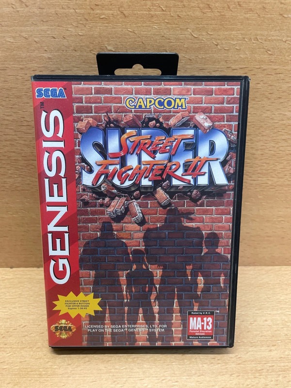 Jeu Sega Super Street Fighter 2
