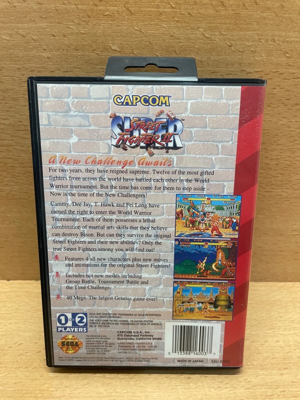 Jeu Sega Super Street Fighter 2 — photo 2