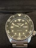 Montre Seiko 5 Sports automatique SRPD55K1 noire bracelet acier — photo 2