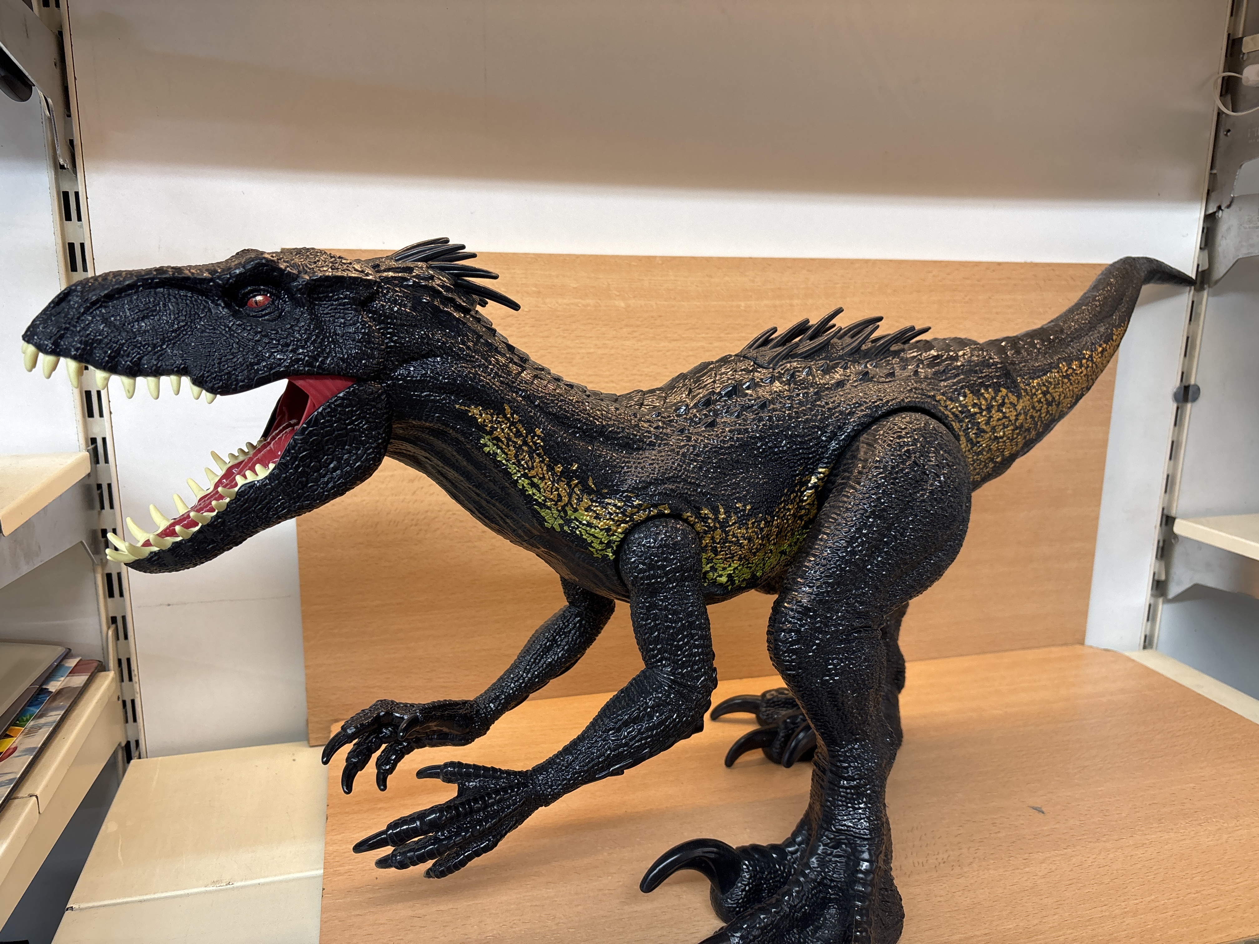 Mattel Jurassic World Figurine Dinosaure Fallen Kingdom Indoraptor Super Colossal 91 Cm
