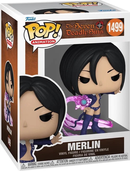 Funko Pop Animation Merlin 1499 Seven Deadly Sins