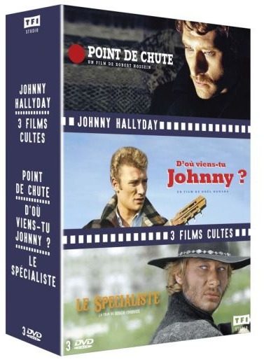 Coffret Johnny Hallyday 3 films DVD