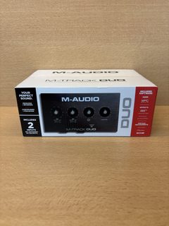 M-Audio M-Track Duo interface audio USB 2 entrées
