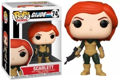 Funko Pop G.I. Joe Scarlett n°74 figurine vinyle