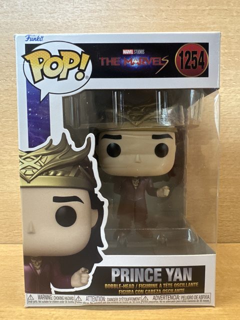 Funko Pop Prince Yan The Marvels n°1254