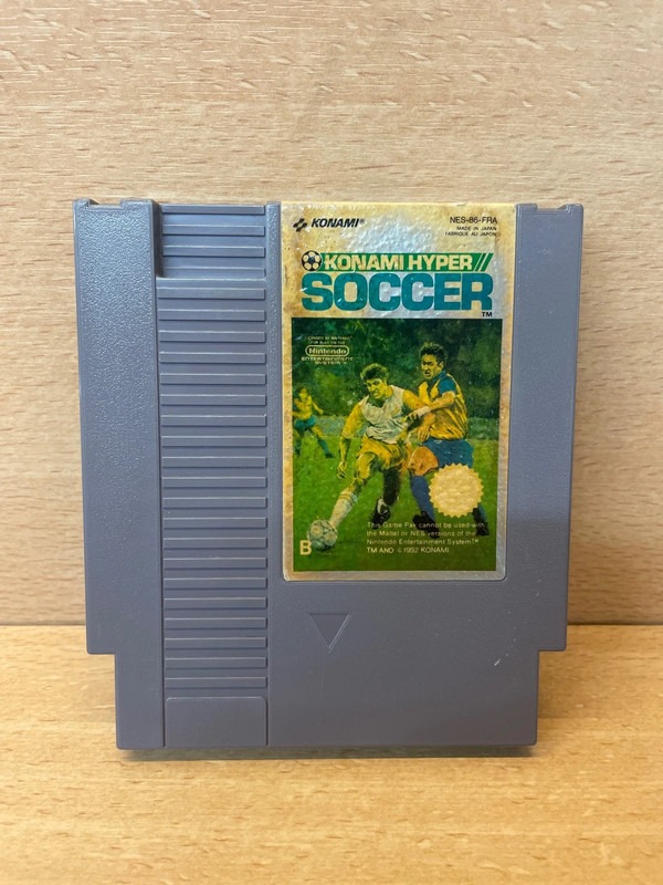 Jeu NES Konami Hyper Soccer