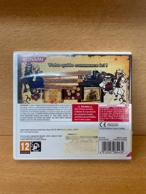 Jeu Nintendo 3DS Docteur Lautrec et les chevaliers oubliés neuf — photo 2
