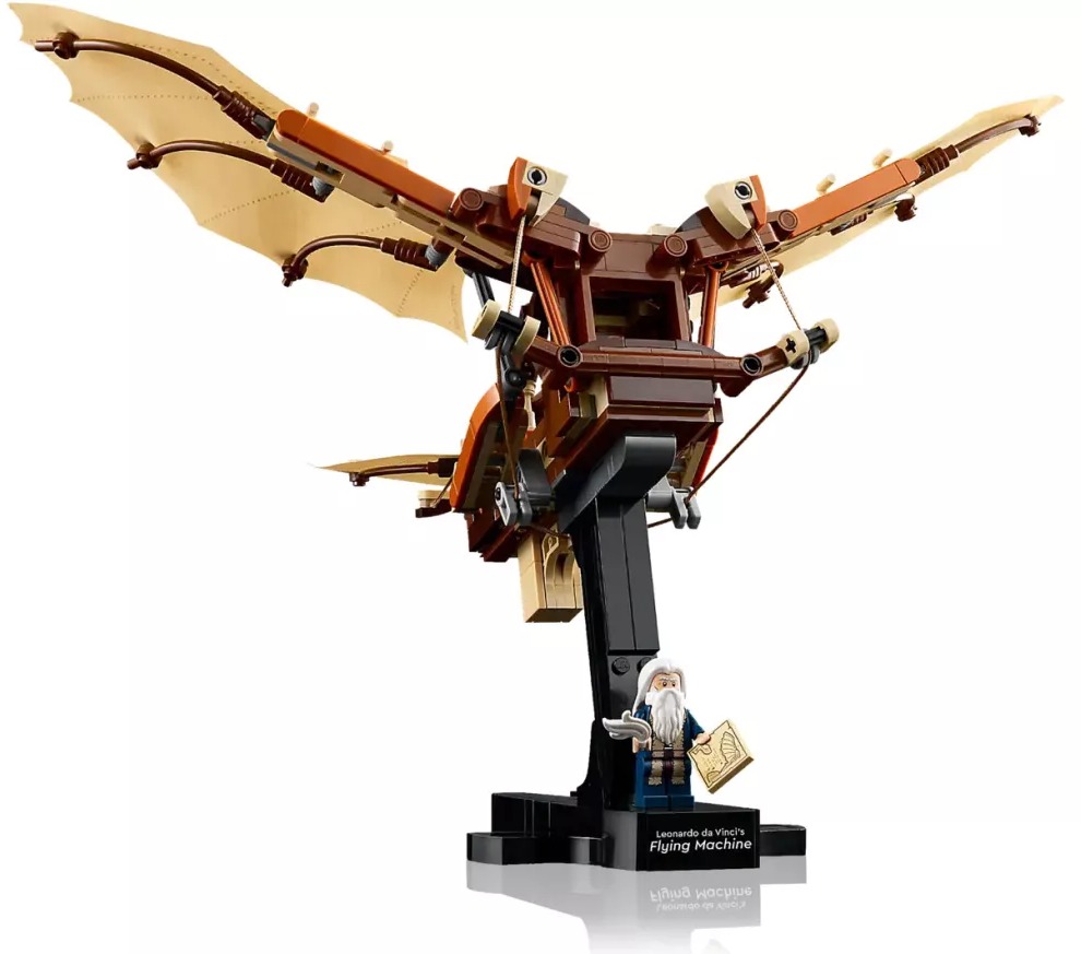 LEGO Icons 10363 La machine volante de Léonard de Vinci