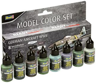 Set peintures maquette Revell 36200 German Aircraft WWII 8 x 17 ml
