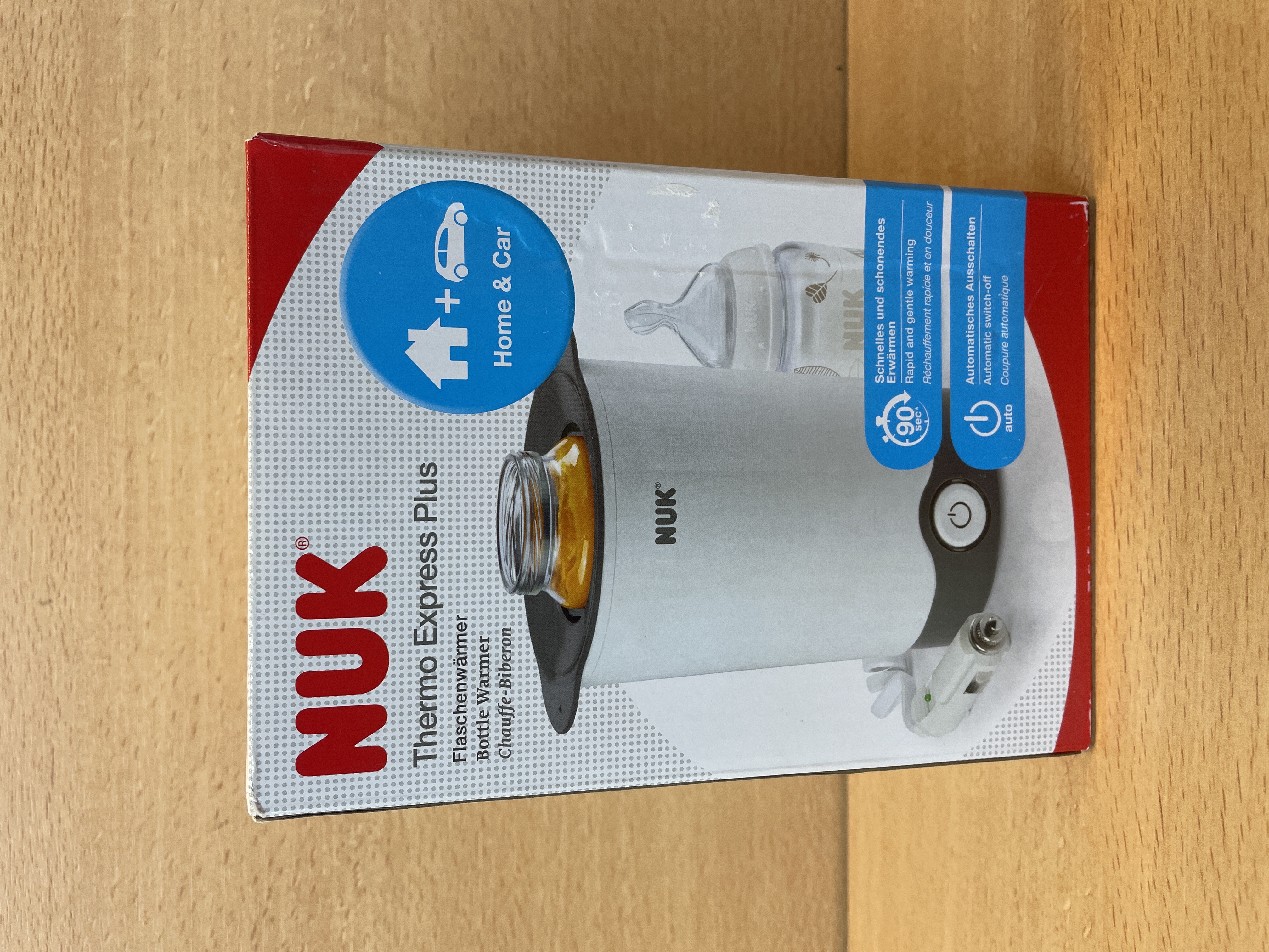 Chauffe-biberon NUK Thermo Express Plus Home & Car