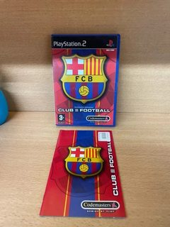Jeu PS2 Club Football Barcelone