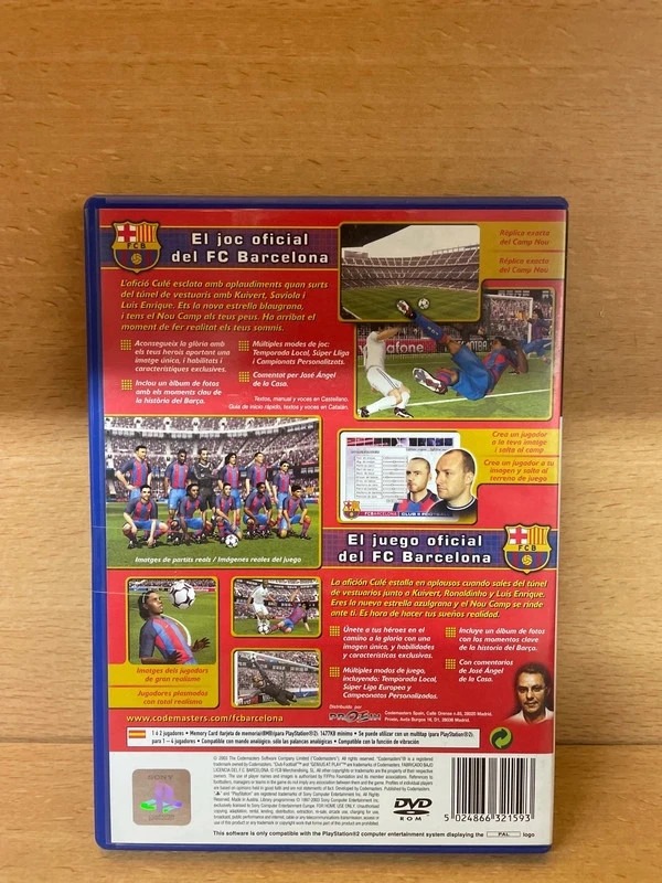 Jeu PS2 Club Football Barcelone — photo 3