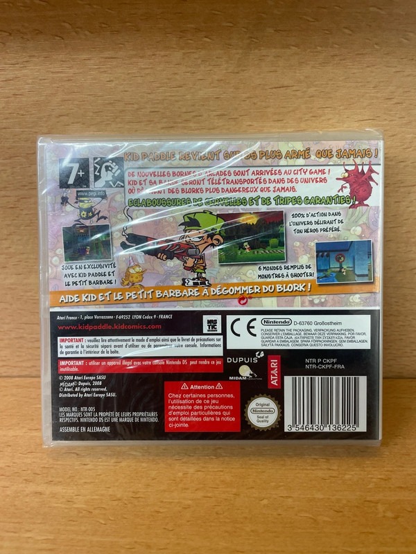 Jeu Nintendo DS Kid Paddle Lost in the game neuf — photo 2