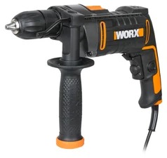 Perceuse à percussion filaire WORX WT322 810 W mandrin 13 mm