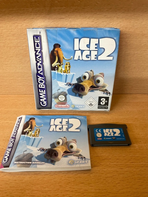 Jeu game boy Advance l âge de glace 2