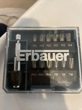 Embouts de vissage diamant torsion Erbauer 13 pièces SDR21142