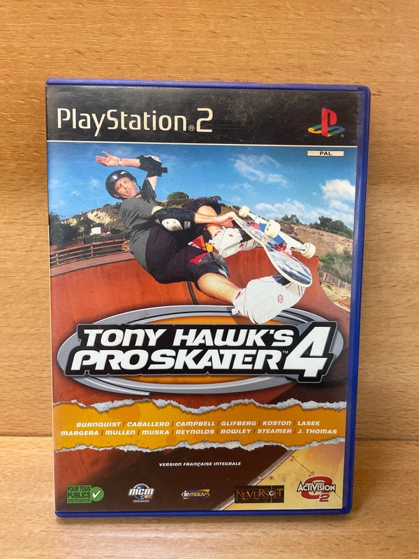 Jeu PS2 Tony Hawk’s Pro Skater 4