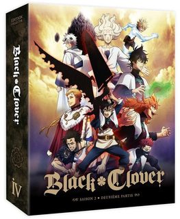 Black Clover Saison 2 Partie 2 Coffret Blu-ray édition collector