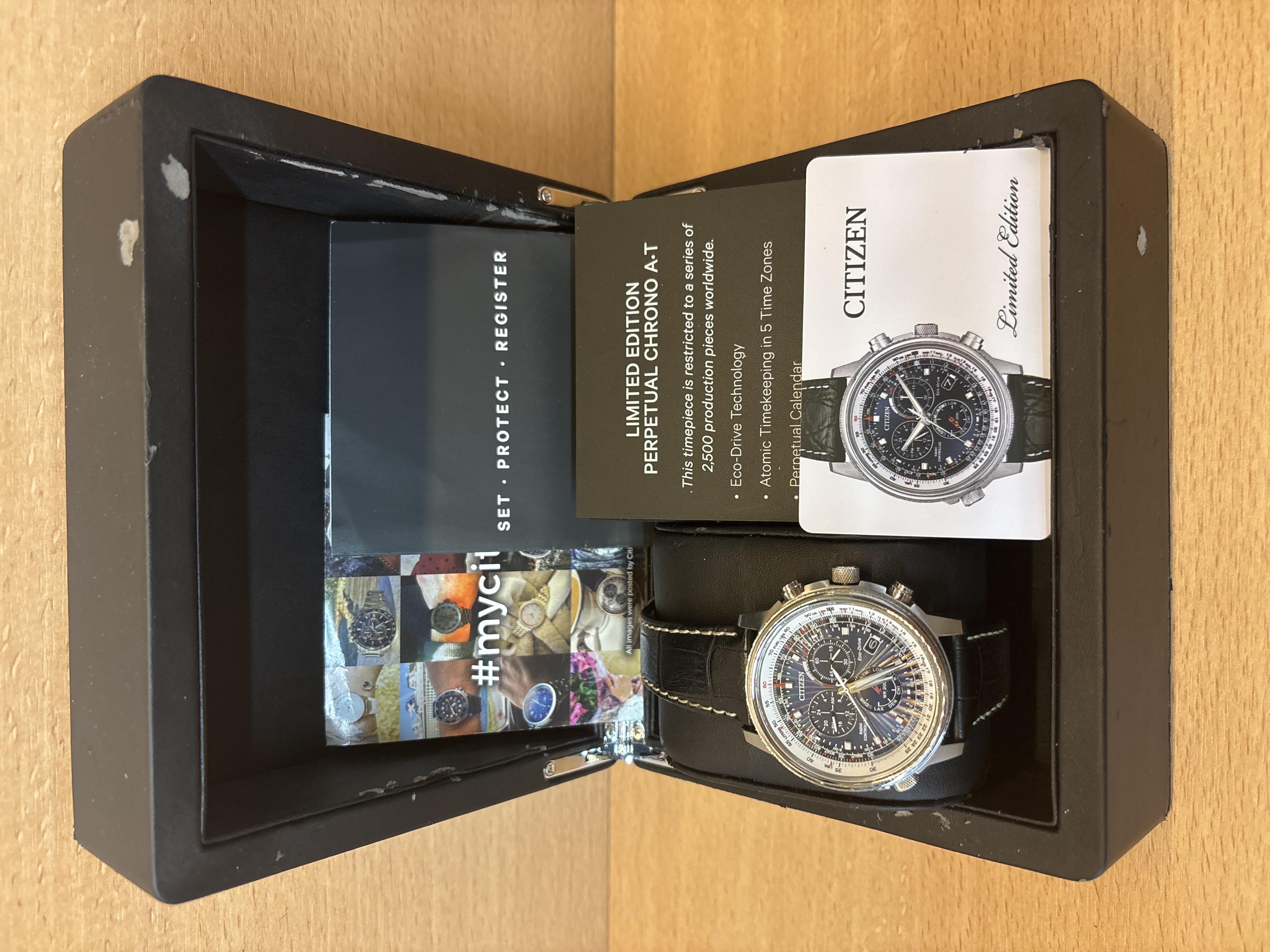 Montre Citizen Eco-Drive Perpetual Chrono A-T édition limitée