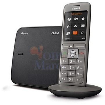 Téléphone fixe sans fil Gigaset CL660 Solo anthracite