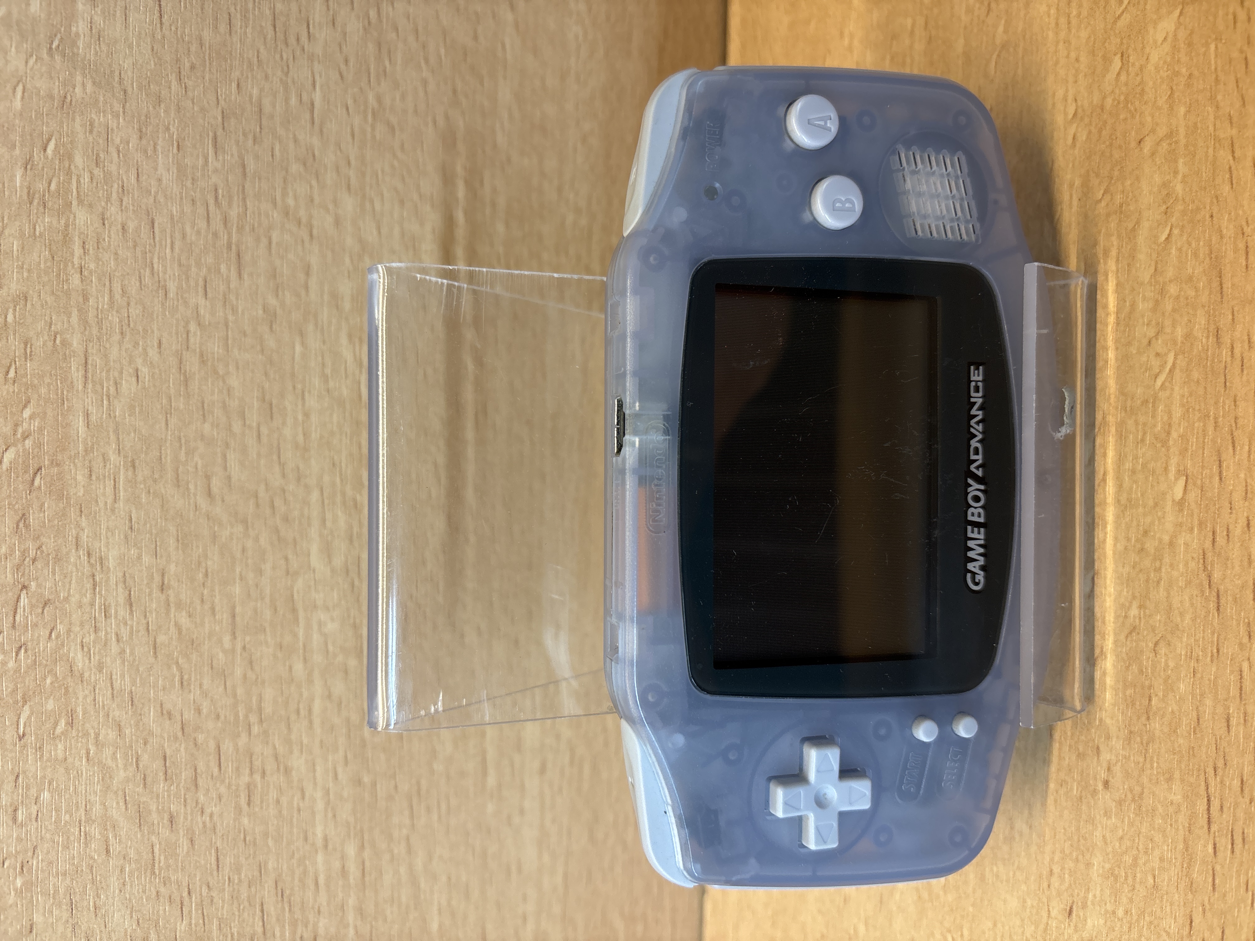 Console Nintendo Game Boy Advance transparente AGB-001