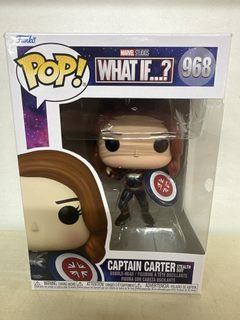 Funko Pop Marvel What If Captain Carter Stealth Suit n°968