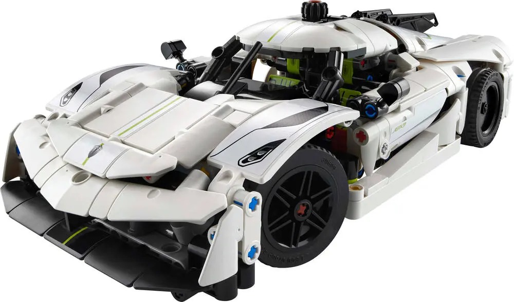 LEGO Technic 42184 Hypercar Koenigsegg Jesko Absolut blanche