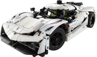 LEGO Technic 42184 Hypercar Koenigsegg Jesko Absolut blanche