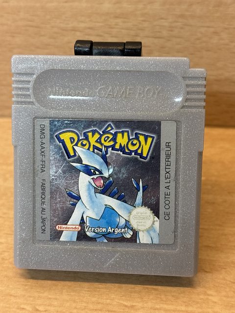 Pokémon Version Argent Game Boy cartouche française