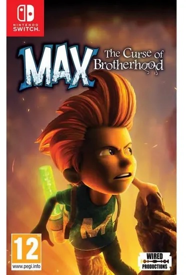 Max The Curse of Brotherhood Nintendo Switch PEGI 12