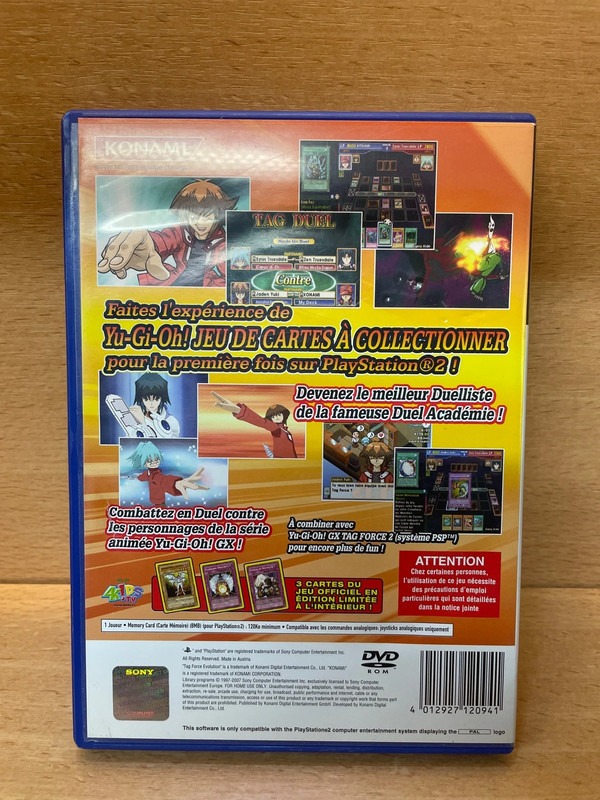 Jeu PS2 Yu-Gi-Oh GX Tag Force Evolution — photo 2