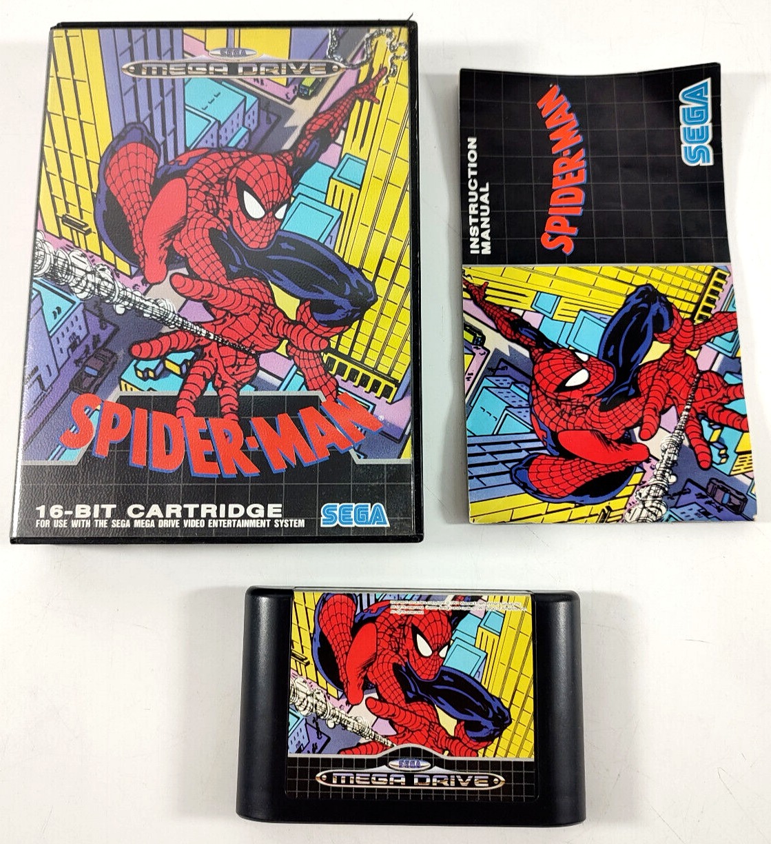 Spider-Man Sega Mega Drive complet