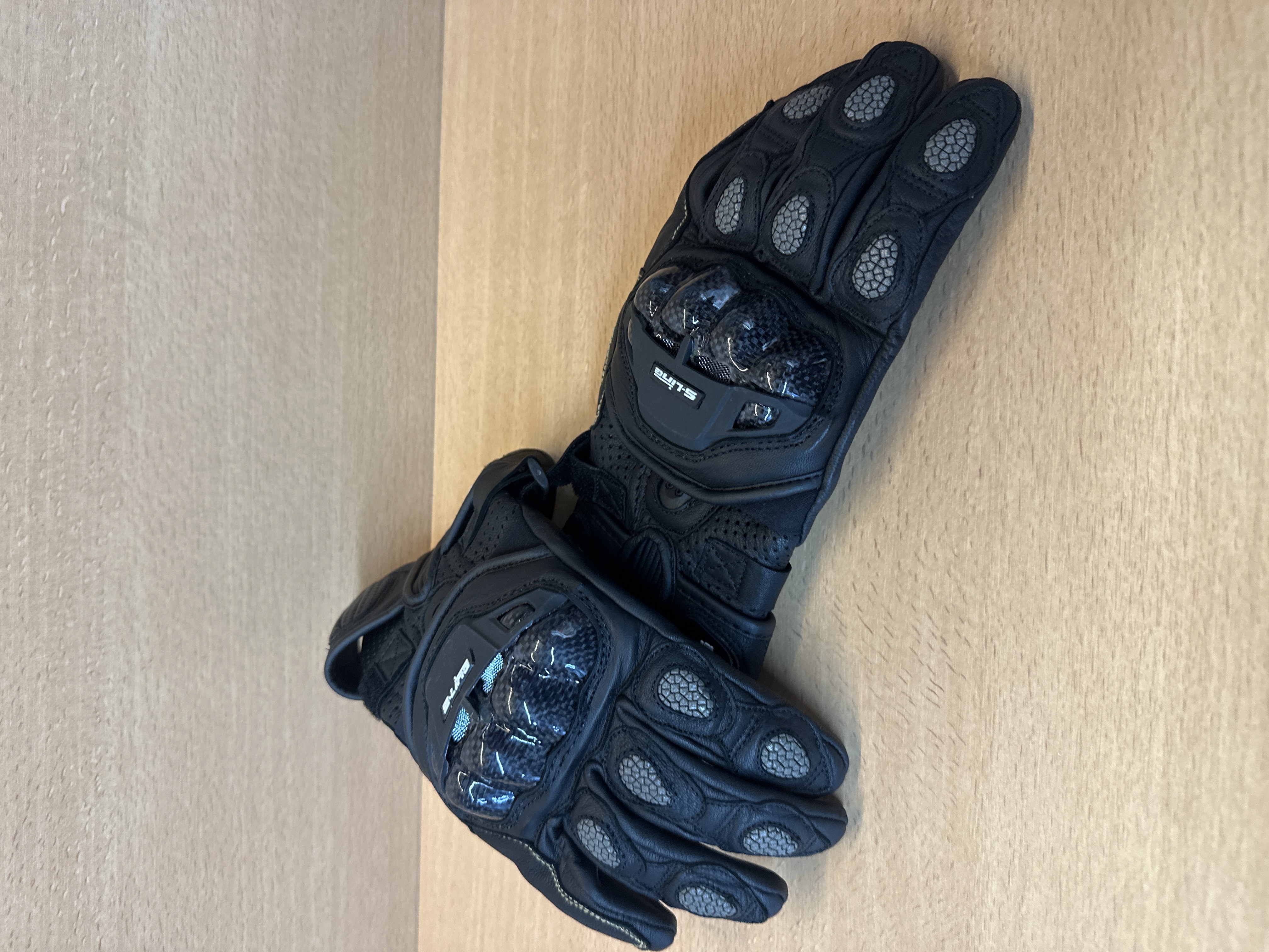 Paire de gants moto S-Line Pilot noirs
