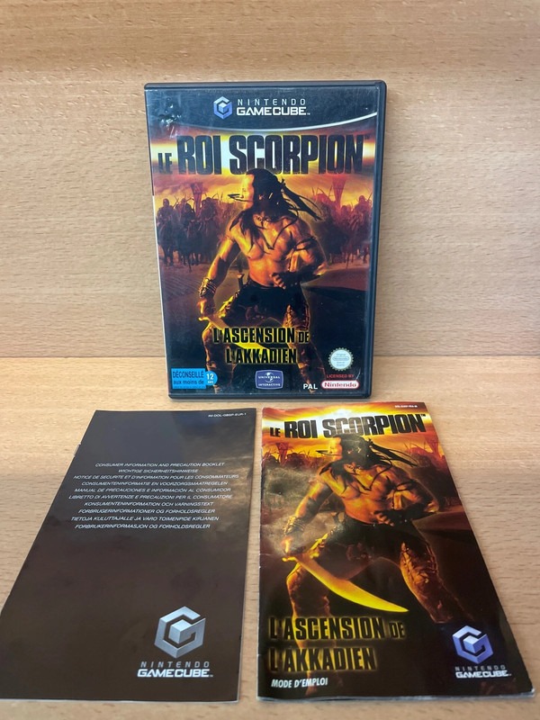Jeu gamecube Le Roi Scorpion