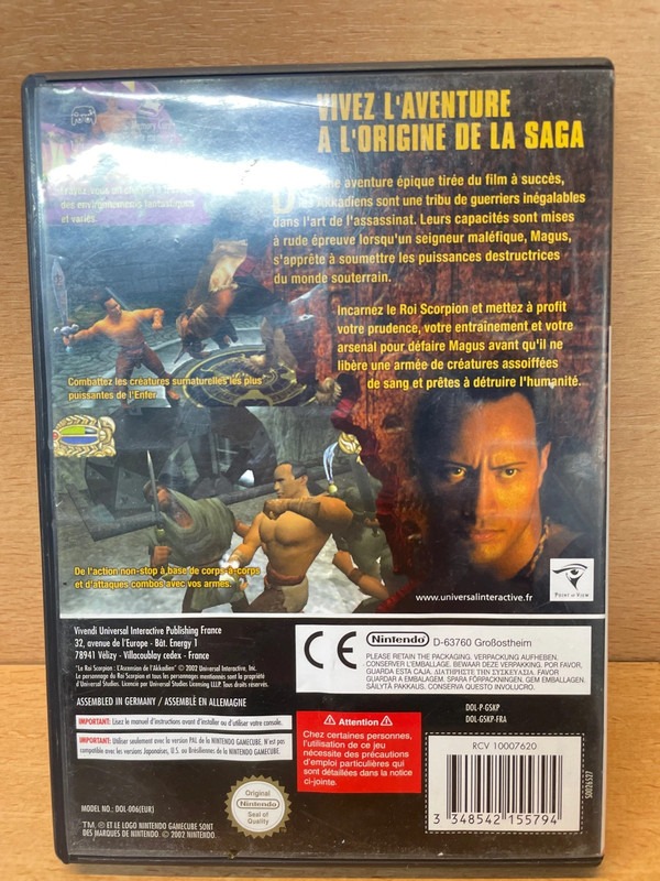 Jeu gamecube Le Roi Scorpion — photo 3