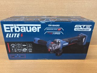 Erbauer ERI1084GRD meuleuse d’angle sans fil 125 mm 18 V