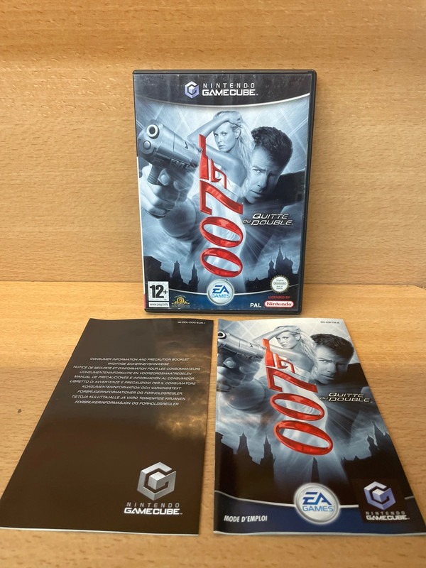 Jeu gamecube 007 quitte ou double