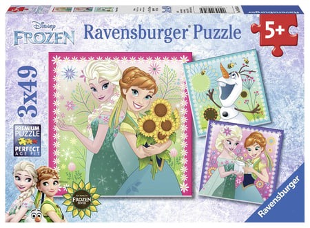 Puzzle Ravensburger 3 x 49 pièces enfant