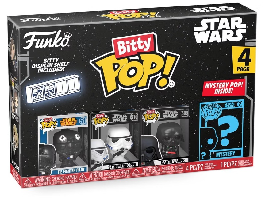 Funko Bitty Pop! Star Wars Darth Vader 4 Pack